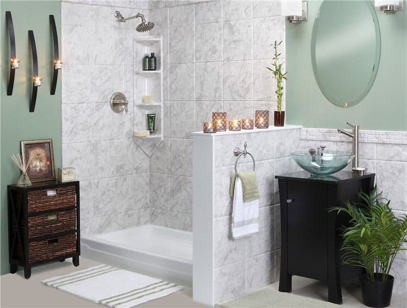 marble bathroom